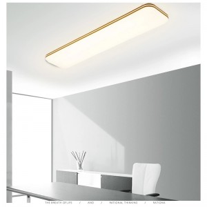 4FT LED Commercial Wrabowokół Shop Light Fifture 60W Low Bay Linear Flushmount Office Ceiling [4 lampa 32W fluorescencyjny ekwiwalent] 5000K Daylight White ETL Listed